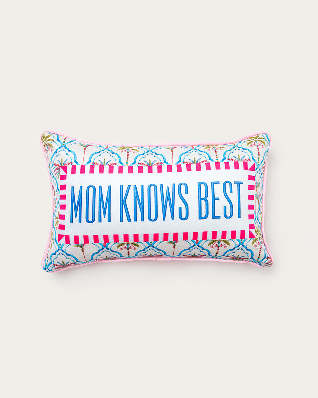 mom knows best pillow